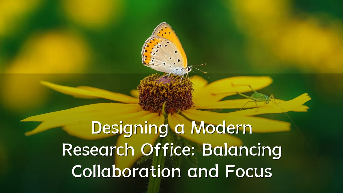 Designing a Modern Research Office: Balancing Collaboration and Focus