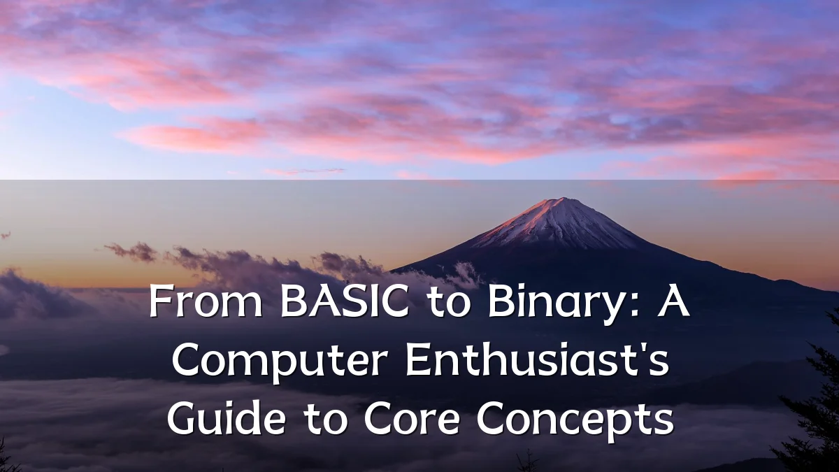 From BASIC to Binary: A Computer Enthusiast's Guide to Core Concepts
