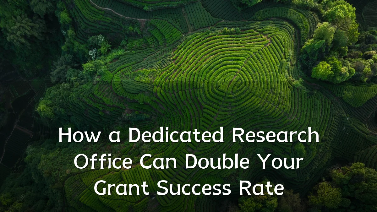 How a Dedicated Research Office Can Double Your Grant Success Rate