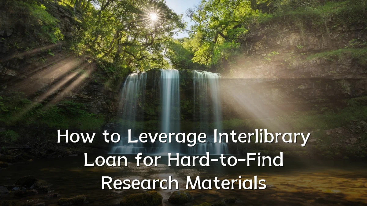 How to Leverage Interlibrary Loan for Hard-to-Find Research Materials