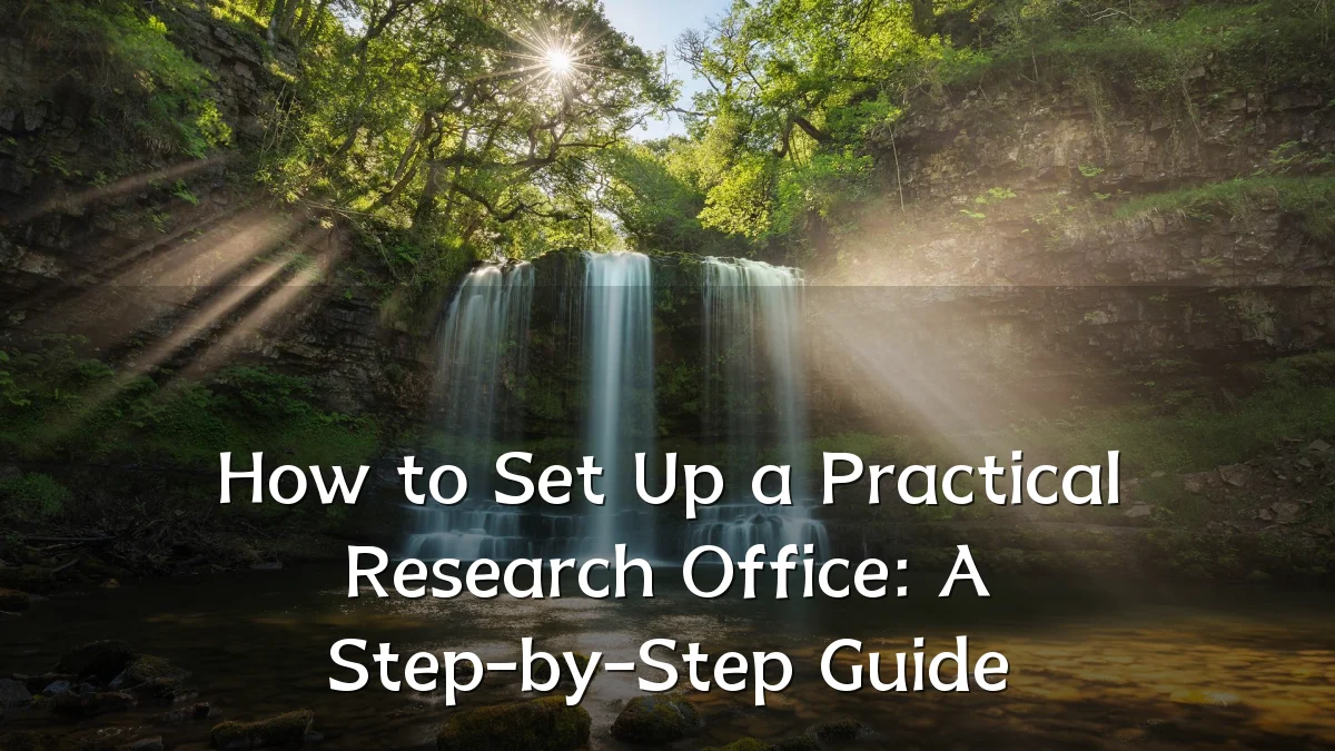 How to Set Up a Practical Research Office: A Step-by-Step Guide