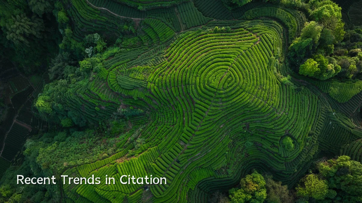 Recent Trends in Citation